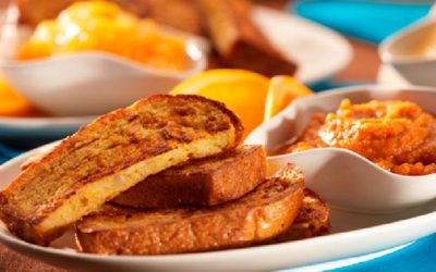 French Toast Fingers with Dips